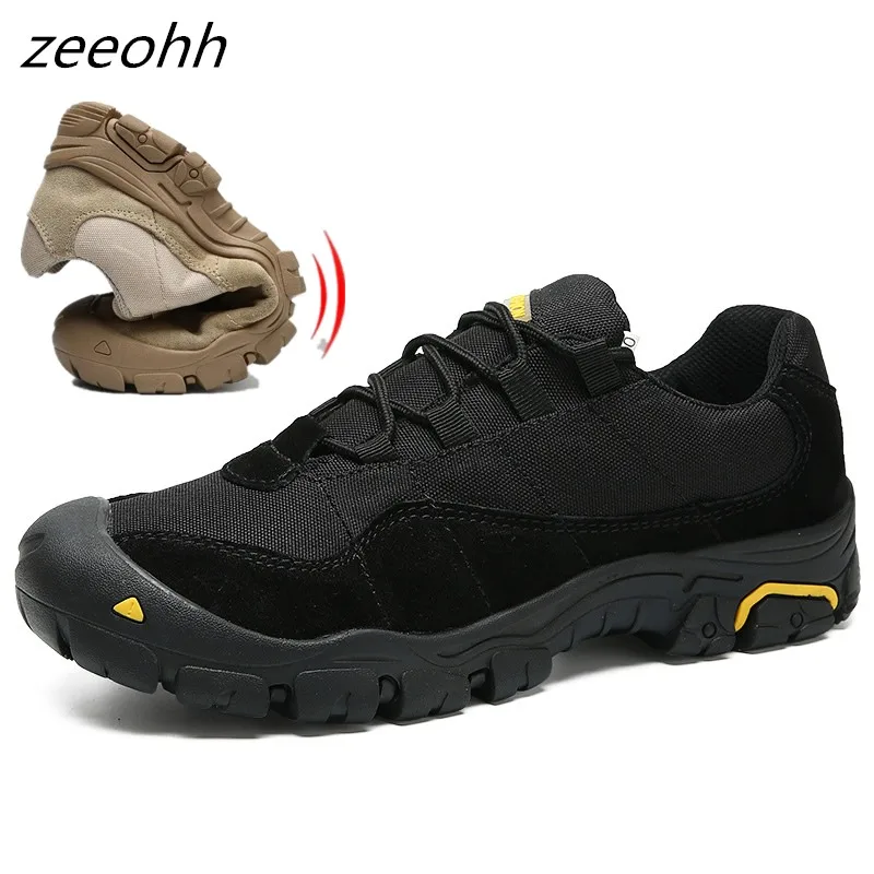 New Outdoor Men Hiking Shoes Tent Flats Breathable Tactical Combat Army Boots Desert Training Sneakers Anti-Slip Trekking Shoes
New Outdoor Men Hiking Shoes Tent Flats Breathable Tactical Combat Army Boots Desert Training Sneakers Anti-Slip Trekking Shoes
