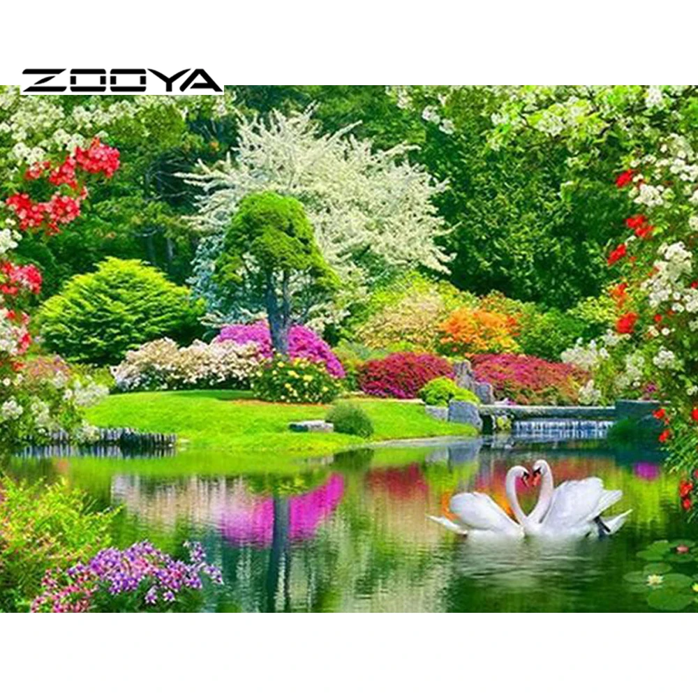ZOOYA DIY Square Full Diamond Painting Cross Stitch Park Lake Swan Kit Diamond Embroidery Rhinestone Diamond Home Decor F793
ZOOYA DIY Square Full Diamond Painting Cross Stitch Park Lake Swan Kit Diamond Embroidery Rhinestone Diamond Home Decor F793