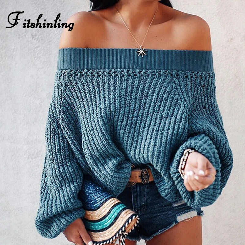 Fitshinling Off shoulder sweater knitwear korean fashion lantern sleeve women sweaters and pullovers sexy winter knitted jumpers
Fitshinling Off shoulder sweater knitwear korean fashion lantern sleeve women sweaters and pullovers sexy winter knitted jumpers