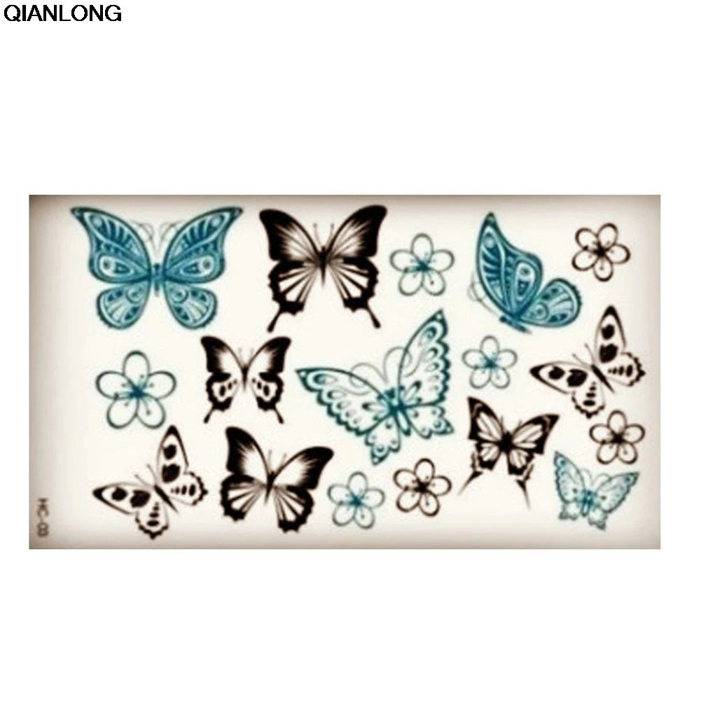 Summer Style Body Art Temporary Tattoo Sticker Lovely Butterfly Shaped Waterproof Flash Paper
Summer Style Body Art Temporary Tattoo Sticker Lovely Butterfly Shaped Waterproof Flash Paper