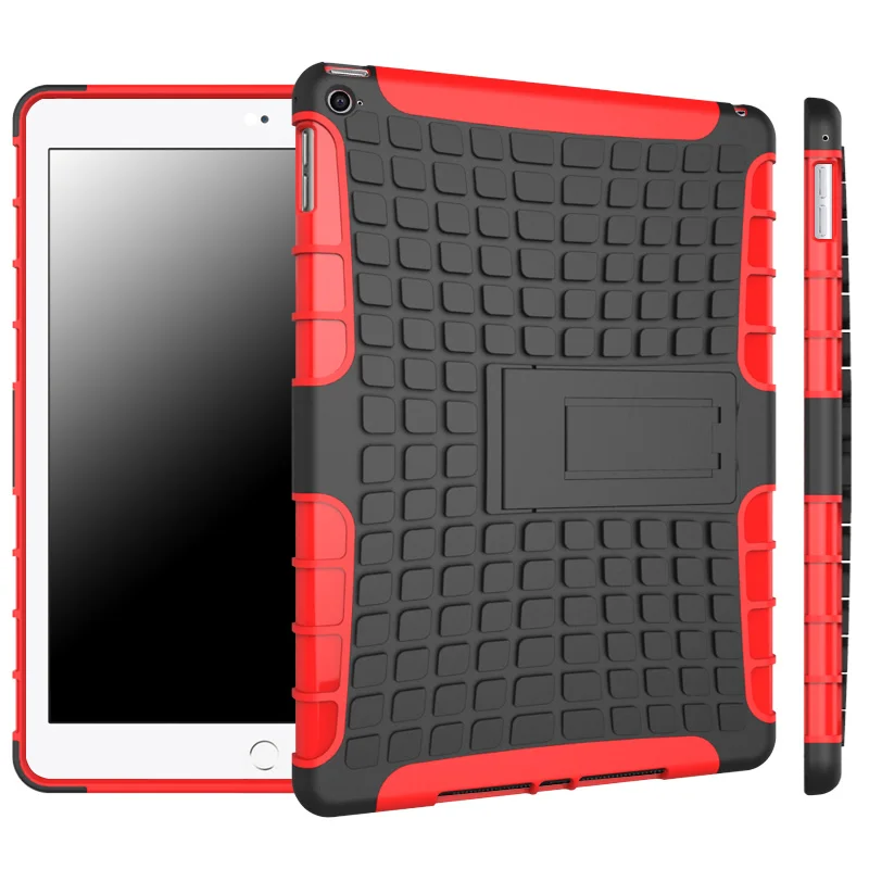 New Heavy Duty TPU&PC Dual Armor case For iPad 6 case with stand For iPad air 2 Protective Skin Double Color Shock Prooffor #
New Heavy Duty TPU&PC Dual Armor case For iPad 6 case with stand For iPad air 2 Protective Skin Double Color Shock Prooffor #