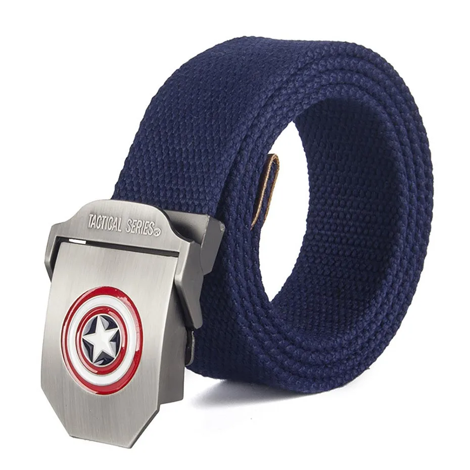 New Style Male Belt High Quality Captain Automatic Buckle Belt For Men Casual Style Tactical Belt For Jeans 120cm Wholesale
New Style Male Belt High Quality Captain Automatic Buckle Belt For Men Casual Style Tactical Belt For Jeans 120cm Wholesale