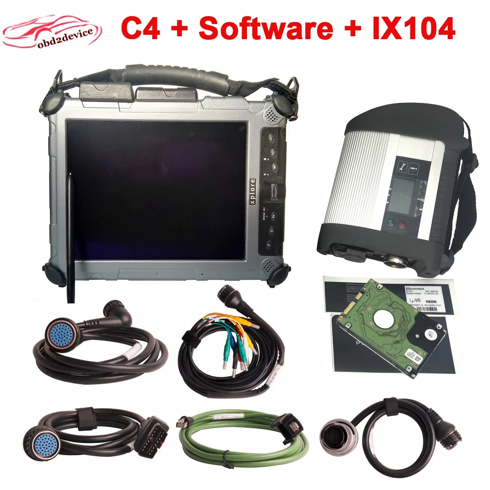 2020 MB STAR C4/C5 car Diagnostic scanner with V03.2020 newest Software SSD install Xplore ix104 Tablet ready to work MB tool
2020 MB STAR C4/C5 car Diagnostic scanner with V03.2020 newest Software SSD install Xplore ix104 Tablet ready to work MB tool