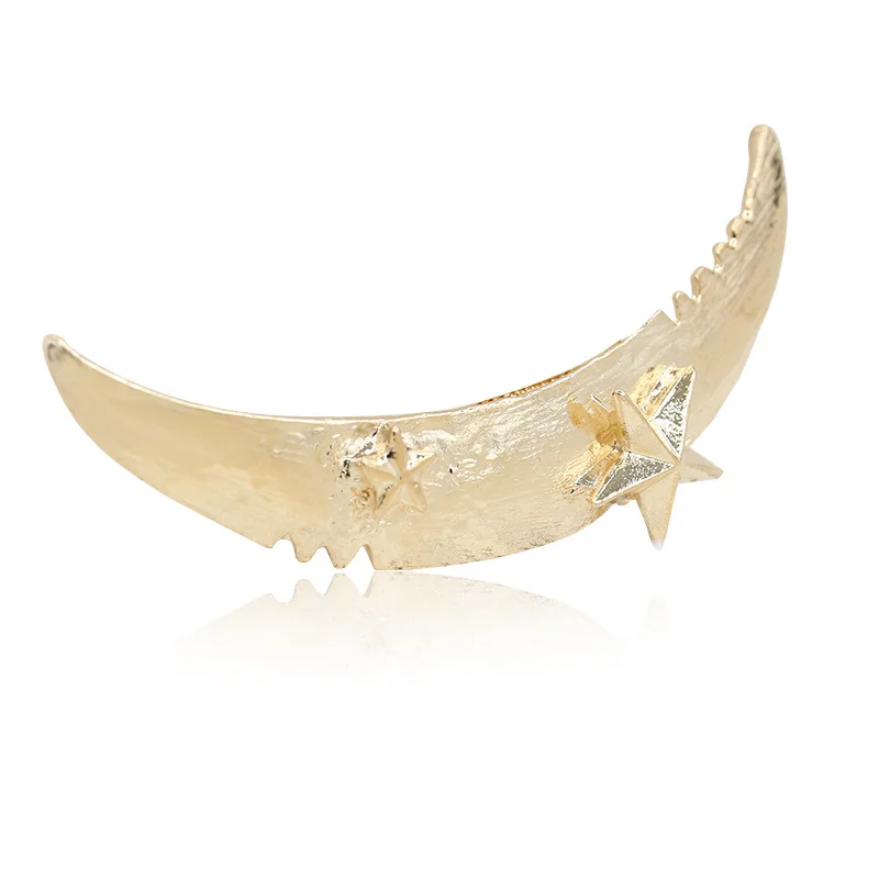 Fashion Golden Stars Crescent Moon Big Size Hair Clips and Pins Barrettes Women Hair Accessories Headwear
Fashion Golden Stars Crescent Moon Big Size Hair Clips and Pins Barrettes Women Hair Accessories Headwear