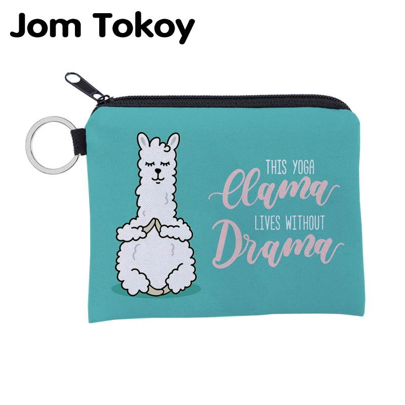 Jomtokoy Alpaca printing waterproof Purse Card Key Pouch Small Zipper Coin Purse Card Holder Mini Square Wallet
Jomtokoy Alpaca printing waterproof Purse Card Key Pouch Small Zipper Coin Purse Card Holder Mini Square Wallet