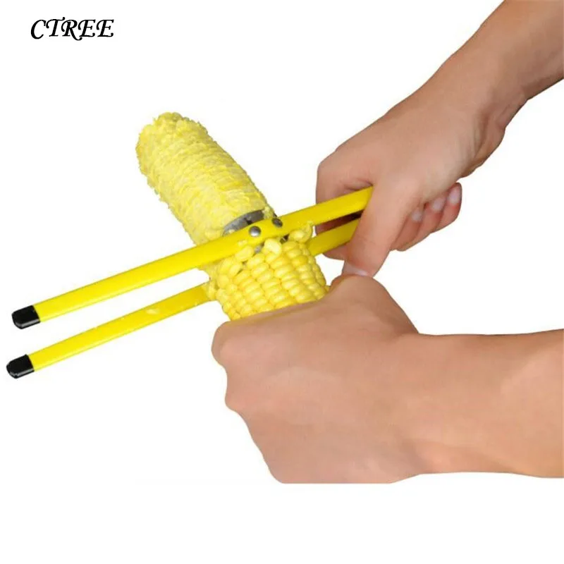 CTREE Stainless Steel Stripping Device Corn Threshing Corn Grain Corn Husker Peeling Creative Yellow Device Kitchen Gadget C508
CTREE Stainless Steel Stripping Device Corn Threshing Corn Grain Corn Husker Peeling Creative Yellow Device Kitchen Gadget C508