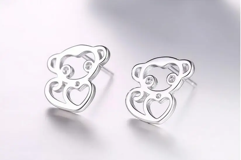 XIYANIKE 925 Sterling Silver Hollow Inlaid Monkey Silver Earring For Women Girl Earrings Sterling-silver-jewelry Brincos VES6329
XIYANIKE 925 Sterling Silver Hollow Inlaid Monkey Silver Earring For Women Girl Earrings Sterling-silver-jewelry Brincos VES6329
