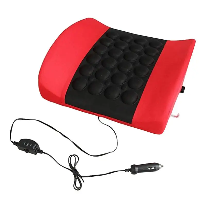 DC12V Electric Vibration Car Massage Seat Car Massager Waist Pillow Pain Relief Car Seat Back Lumbar Support Cushion Waist Pad
DC12V Electric Vibration Car Massage Seat Car Massager Waist Pillow Pain Relief Car Seat Back Lumbar Support Cushion Waist Pad