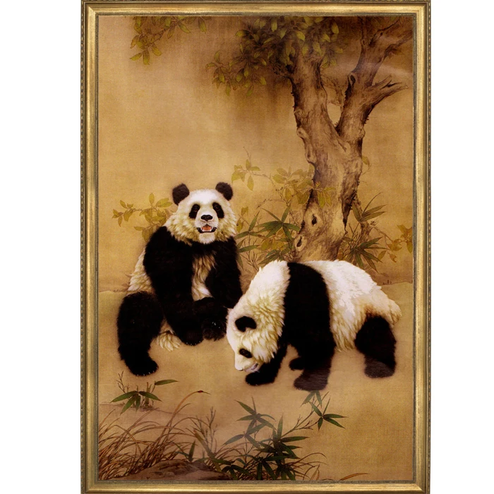 Needlework Diy Diamond Rhinestone Pasted Painting Embroidery round Drill Full Rhinestone Lovely Pandas 40*50cm Home Decor
Needlework Diy Diamond Rhinestone Pasted Painting Embroidery round Drill Full Rhinestone Lovely Pandas 40*50cm Home Decor
