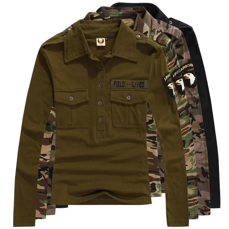 Military Uniform Cotton Tops Spring Autumn Women Long Sleeve Army Leisure Printed T-shirt Casual Female Camouflage Tshirt
Military Uniform Cotton Tops Spring Autumn Women Long Sleeve Army Leisure Printed T-shirt Casual Female Camouflage Tshirt