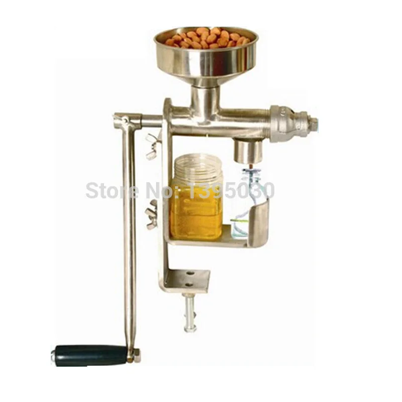 1pc HY-03 Manual Oil Press Peanut Nuts Seeds Oil Press/Expeller Oil Extractor Machine 304 Stainless Steel
1pc HY-03 Manual Oil Press Peanut Nuts Seeds Oil Press/Expeller Oil Extractor Machine 304 Stainless Steel