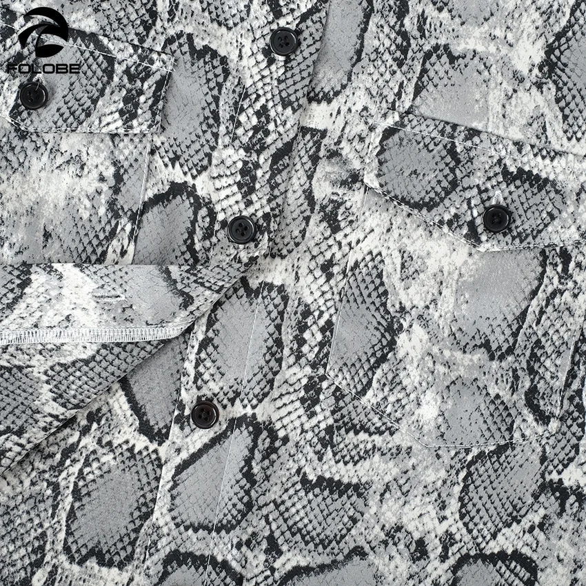 FOLOBE Sexy Snake Skin Print Blouses And Tops Female Shirt Womens Long Sleeve Autumn Blusas Pocket Button Down Vintage Blouse
FOLOBE Sexy Snake Skin Print Blouses And Tops Female Shirt Womens Long Sleeve Autumn Blusas Pocket Button Down Vintage Blouse