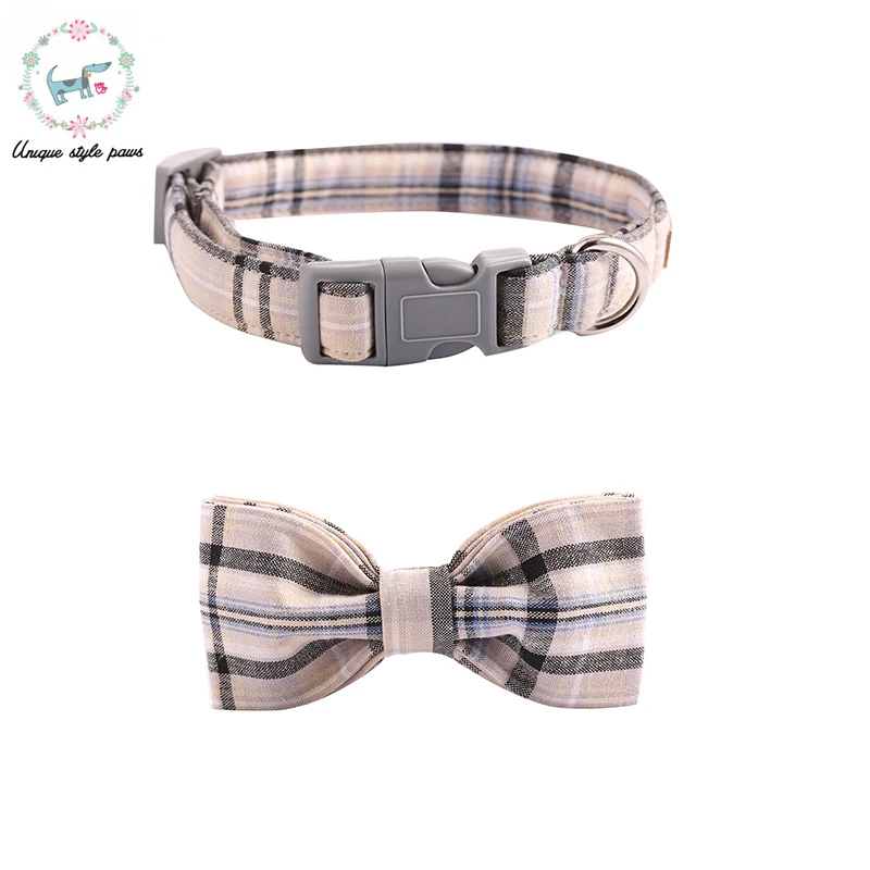 White Plaid Cotton Dog Collar with Bow Tie Plastic Buckle Dog&Cat Collar Pet Products for Quality Dog Collar and Leash Sets
White Plaid Cotton Dog Collar with Bow Tie Plastic Buckle Dog&Cat Collar Pet Products for Quality Dog Collar and Leash Sets
