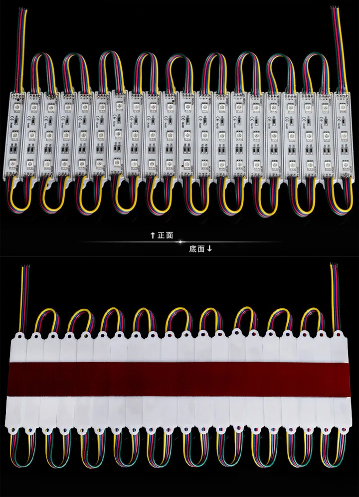 1000 x Super Bright smd 5050 RGB LED Module lamp light 3 LEDS Waterproof 0.72W 12V DC free shipping
1000 x Super Bright smd 5050 RGB LED Module lamp light 3 LEDS Waterproof 0.72W 12V DC free shipping