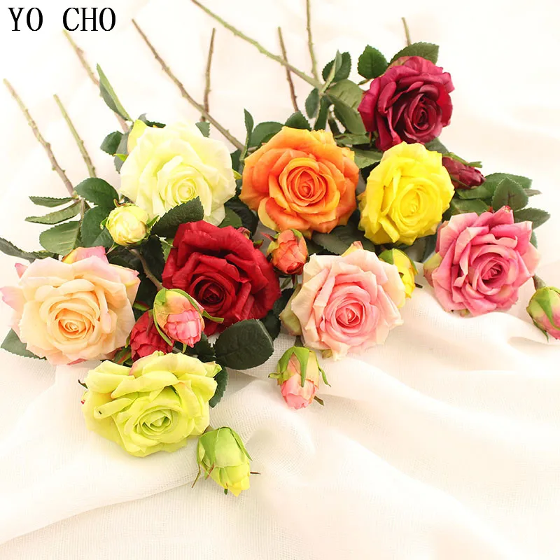 YO CHO 9pcs Living Room Decoration Real Touch Rose Wedding Flowers Valentine's Day Gift Bridesmaid Bouquet Wedding Roses Peony
YO CHO 9pcs Living Room Decoration Real Touch Rose Wedding Flowers Valentine's Day Gift Bridesmaid Bouquet Wedding Roses Peony