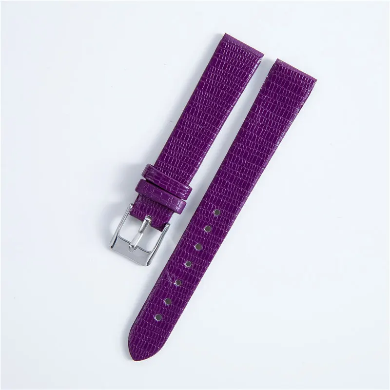 High Quality Fashion Leather Watchband 14mm with Silver Pin Clasp for Ordinary Watch Colorful Strap Wrist Belt Watch Accessories
High Quality Fashion Leather Watchband 14mm with Silver Pin Clasp for Ordinary Watch Colorful Strap Wrist Belt Watch Accessories