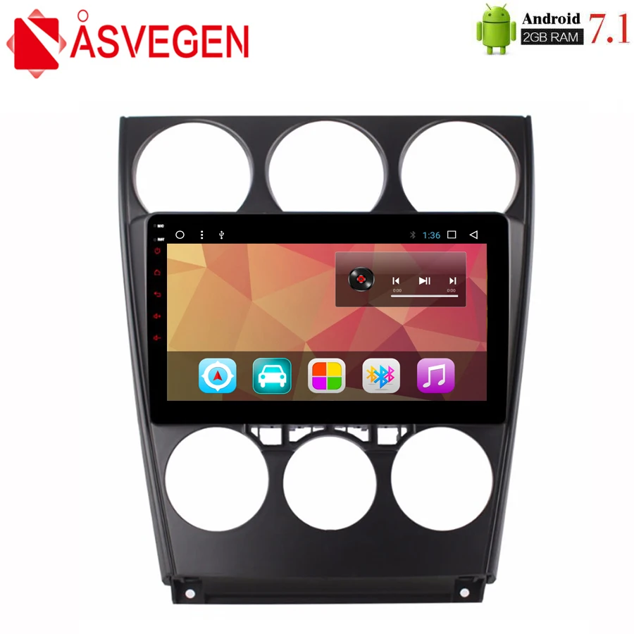 Asvegen 9'' Autostereo Android 7.1 Quad Core 2G Ram Car DVD Player For Mazda 6 2006-2015 GPS Navigation Radio Audio Multimedia
Asvegen 9'' Autostereo Android 7.1 Quad Core 2G Ram Car DVD Player For Mazda 6 2006-2015 GPS Navigation Radio Audio Multimedia