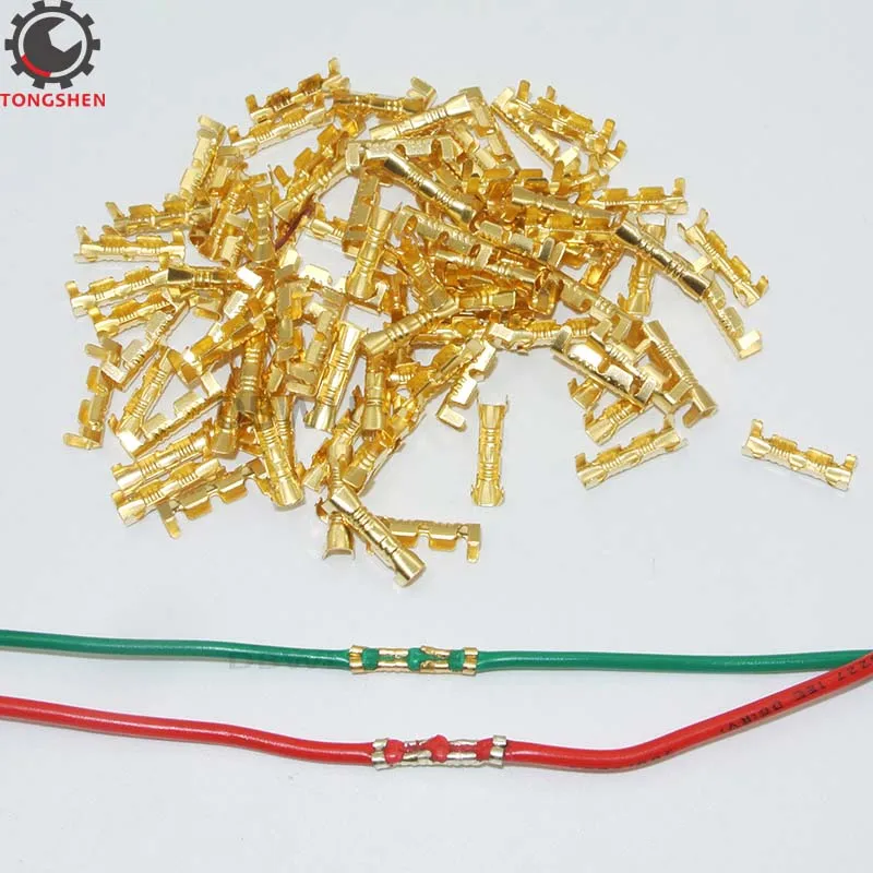 110pcs Docking connector line pressing button quick connect terminal wiring Automotive power line and cold-pressed terminals
110pcs Docking connector line pressing button quick connect terminal wiring Automotive power line and cold-pressed terminals