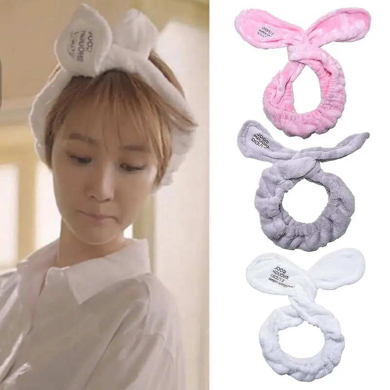 Headwear Big Rabbit Ear Soft Towel Hair Band Wrap Headband For Bath Spa Make Up Women Girls
Headwear Big Rabbit Ear Soft Towel Hair Band Wrap Headband For Bath Spa Make Up Women Girls