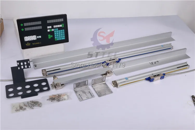 Бесплатная доставка RATIONAL бренд WE6800-2 двухосный токарный станок digltal индикация и 2