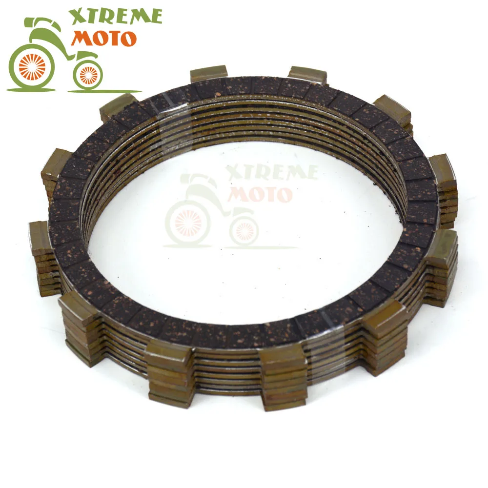 Набор фрикционных дисков сцепления для мотоцикла, 8 шт., для YAMAHA XJR400 FJ600 FZ600 XJ600S YZ600 XJ700 FZ750 XJ750R XJ900R 
Набор фрикционных дисков сцепления для мотоцикла, 8 шт., для YAMAHA XJR400 FJ600 FZ600 XJ600S YZ600 XJ700 FZ750 XJ750R XJ900R