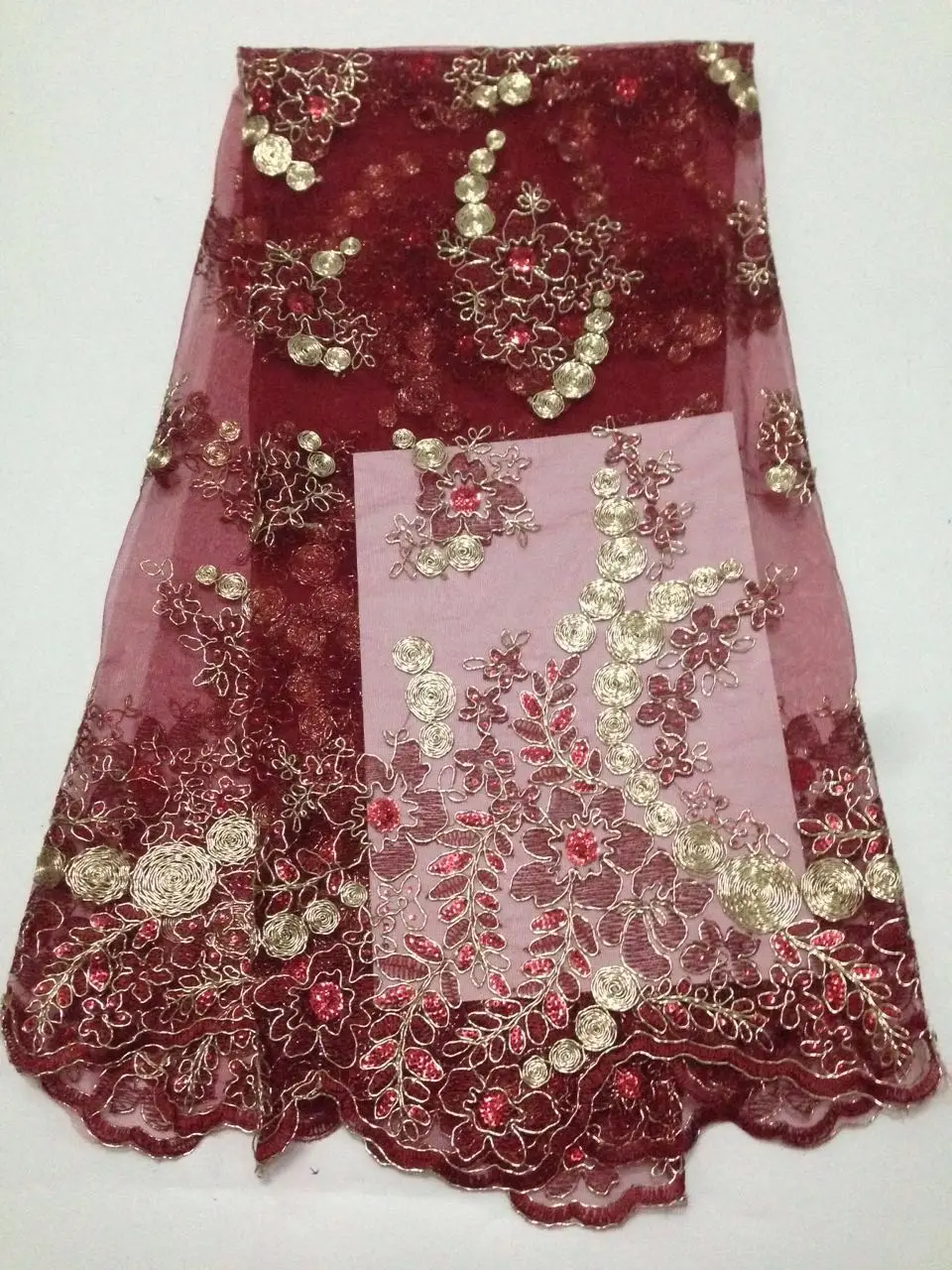 Black Coral red African lace fabric Swiss French Lace Handcut organza voile lace with metallic lurex 5 yards High Quality DF035
Black Coral red African lace fabric Swiss French Lace Handcut organza voile lace with metallic lurex 5 yards High Quality DF035