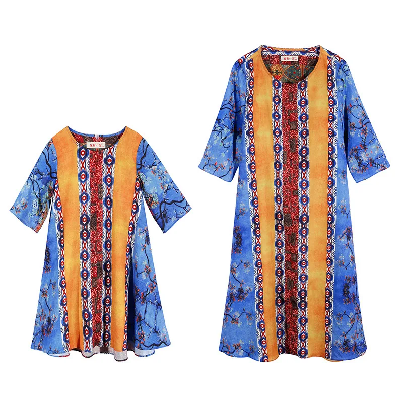 Family Outfits Clothes Dress Mommy and Me Mom Daughter Dresses Bohemian Style Fashion Stripe Shirts Mother and Daughter Clothing
Family Outfits Clothes Dress Mommy and Me Mom Daughter Dresses Bohemian Style Fashion Stripe Shirts Mother and Daughter Clothing
