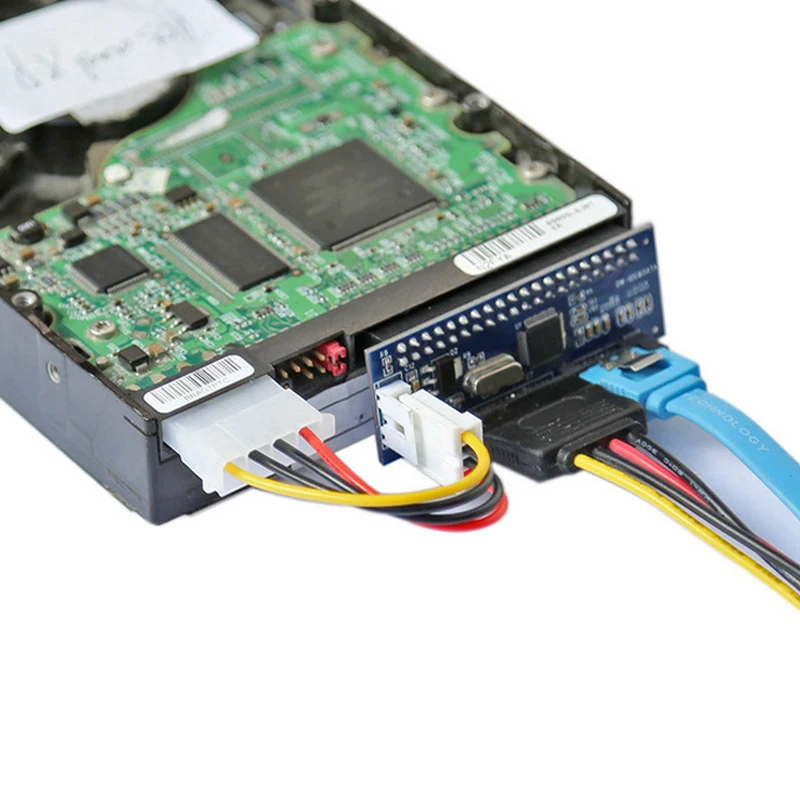 En-Labs 3.5" HDD IDE/PATA to SATA Converter Adapte Card for IDE 40-pin hard drive disk,DVD Burner to SATA 7pin Motherboard
En-Labs 3.5" HDD IDE/PATA to SATA Converter Adapte Card for IDE 40-pin hard drive disk,DVD Burner to SATA 7pin Motherboard