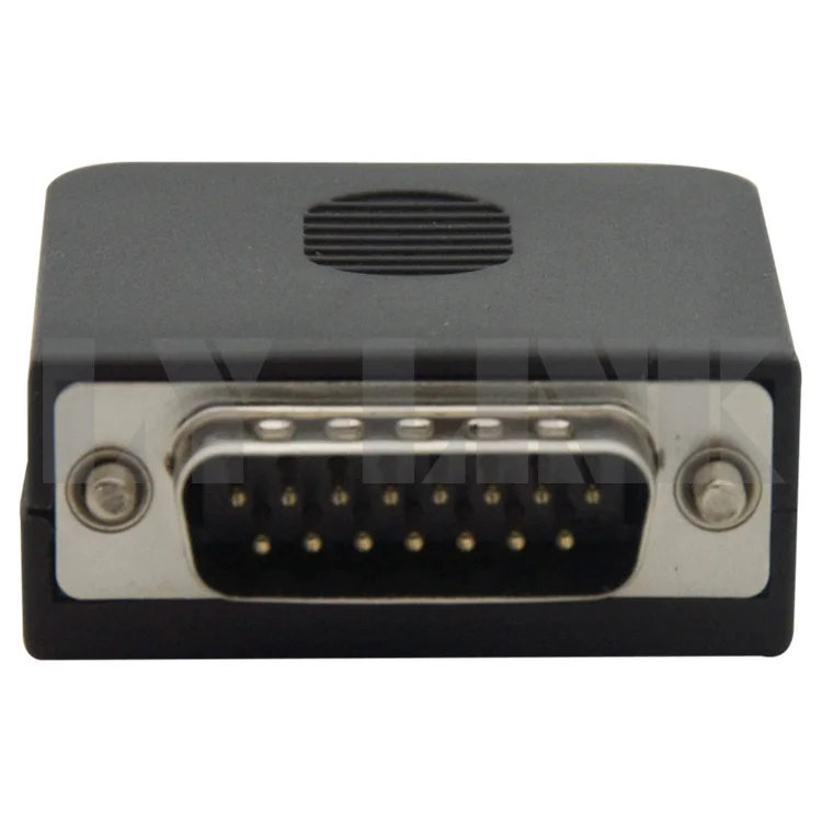 Штекерный Разъем DB15 с корпусом и очень короткой длиной поддержка кабеля vga DIY |