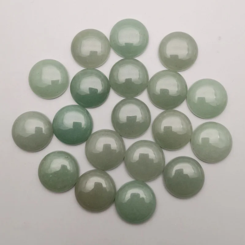 fashion Aventurine natural stone round cabochon beads for jewelry charm 20Pcs/lot 20mm diy Ring accessories no hole wholesale
fashion Aventurine natural stone round cabochon beads for jewelry charm 20Pcs/lot 20mm diy Ring accessories no hole wholesale