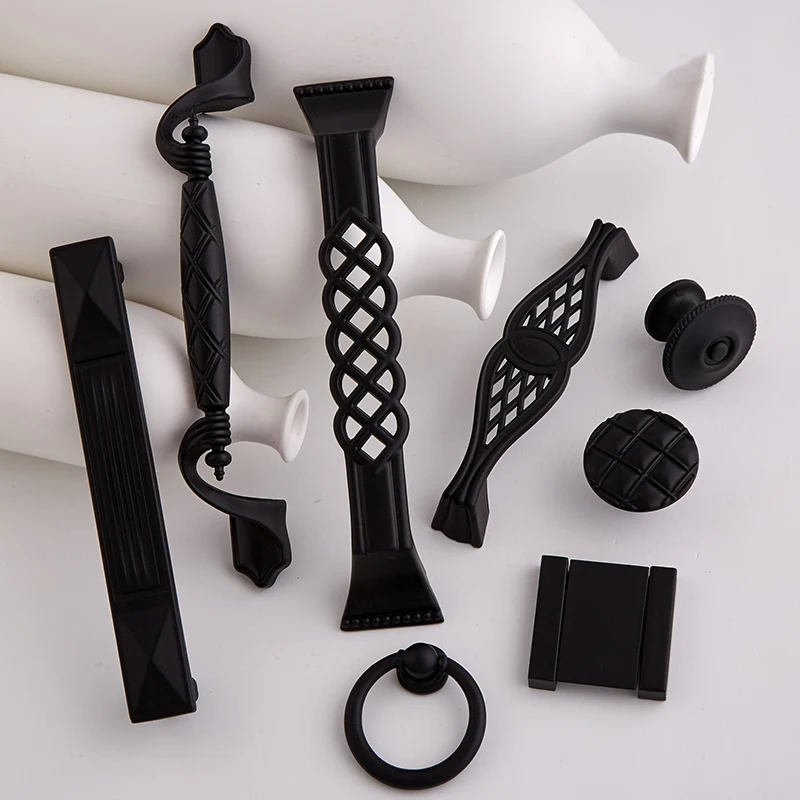 Retro 2PCS Black European Kitchen Furniture Handles Classic Cupboard Dresser Drawer Cabinet Kitchen Pulls Handles & Knobs
Retro 2PCS Black European Kitchen Furniture Handles Classic Cupboard Dresser Drawer Cabinet Kitchen Pulls Handles & Knobs