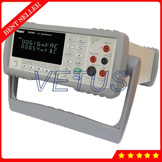 TH1941 bench type 21000 count VFD dual-display Digital Multimeter Brands of High brightness
TH1941 bench type 21000 count VFD dual-display Digital Multimeter Brands of High brightness