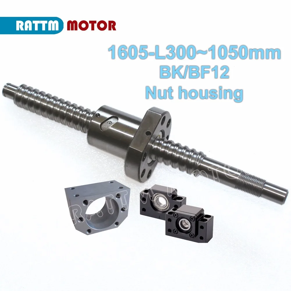 SFU1605 Ballscrew-L300mm/ 500 мм/600 мм/800 мм/1050 мм Концевая обработка и шаровая Гайка & BK/BF12 Торцевая Поддержка & Гайка Корпус для ЧПУ
SFU1605 Ballscrew-L300mm/ 500 мм/600 мм/800 мм/1050 мм Концевая обработка и шаровая Гайка & BK/BF12 Торцевая Поддержка & Гайка Корпус для ЧПУ