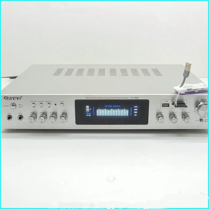AV-688B 600W 5 channel amplifier professional digital Karaoke home theater amplifier / HiFi amplifier
AV-688B 600W 5 channel amplifier professional digital Karaoke home theater amplifier / HiFi amplifier