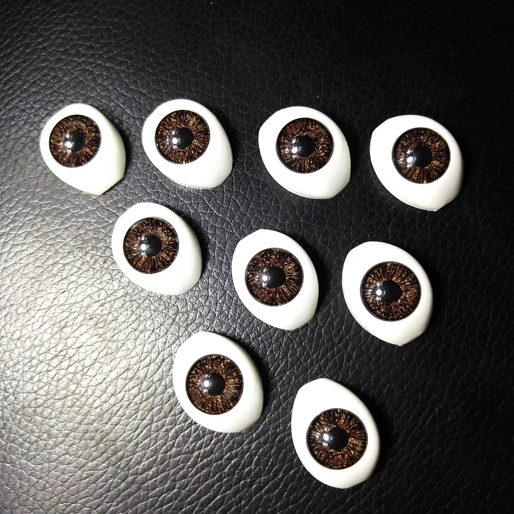 50Pcs/bag 22*16.5mm BJD dolls eyes Plastic eyeballs doll accessories BJD toys accessories brown color eyeball
50Pcs/bag 22*16.5mm BJD dolls eyes Plastic eyeballs doll accessories BJD toys accessories brown color eyeball