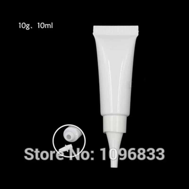 10G Plastic White Soft Tube with Short Tip Lid, Cosmetic Cream Packaging Tube, Medical Cream Gel Packing Tubes,100pc/Lot
10G Plastic White Soft Tube with Short Tip Lid, Cosmetic Cream Packaging Tube, Medical Cream Gel Packing Tubes,100pc/Lot