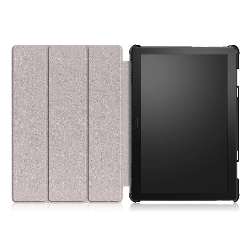 Ультратонкий чехол-книжка из искусственной кожи для планшета Lenovo Tab P10 с