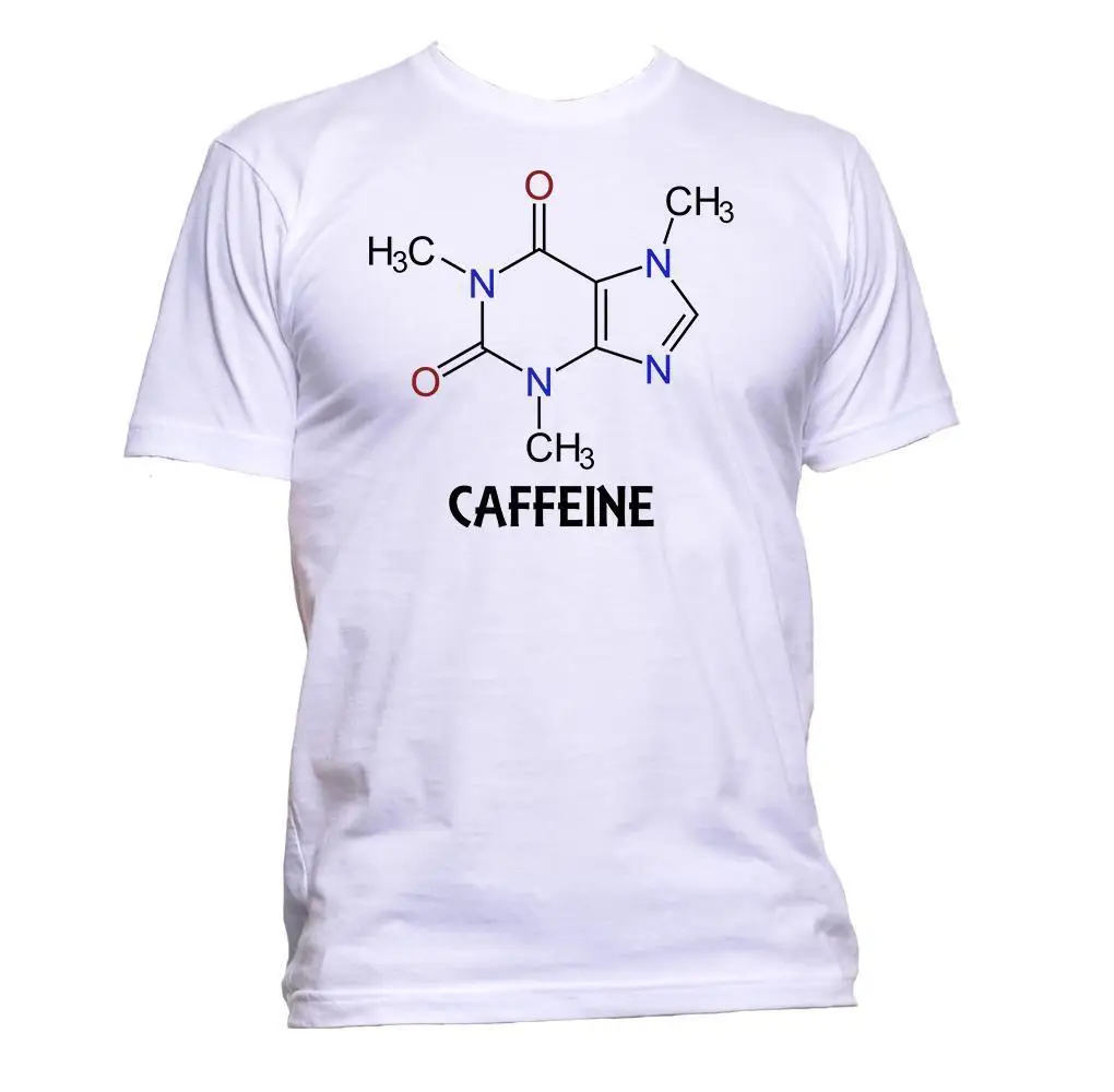 2019 New Men's T Shirt Caffeine Chemical Structure T-Shirt Mens Womens Unisex Fashion Slogan Comedy Fun Print T-Shirt
2019 New Men's T Shirt Caffeine Chemical Structure T-Shirt Mens Womens Unisex Fashion Slogan Comedy Fun Print T-Shirt
