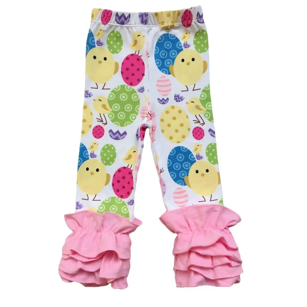 Spring color easter egg St. Patrick baby icing legging wholesale clothing girls ruffle pants Hearts printed for Valentine's Day
Spring color easter egg St. Patrick baby icing legging wholesale clothing girls ruffle pants Hearts printed for Valentine's Day