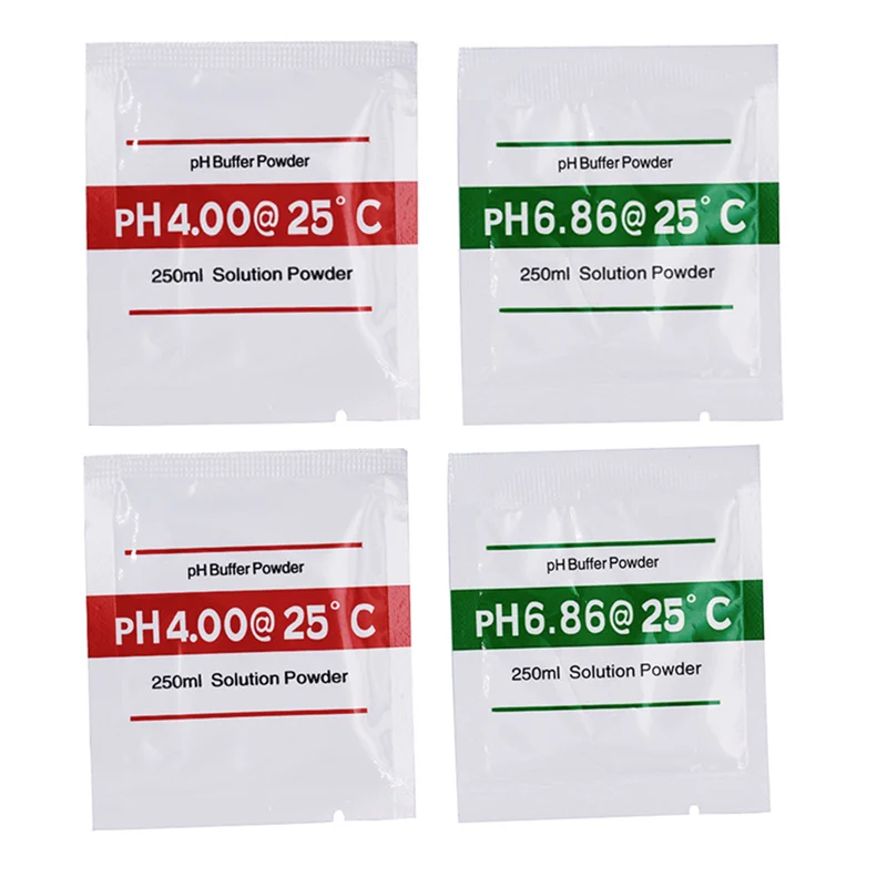 4pcs PH Buffer Powder Measure Calibration Solution PH 4.00/4.01 PH 4086 Calibration Point For PH Test Meter Analyzer Tools
4pcs PH Buffer Powder Measure Calibration Solution PH 4.00/4.01 PH 4086 Calibration Point For PH Test Meter Analyzer Tools