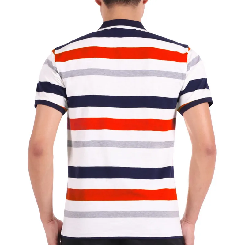 2018 New Brand Polo Shirt Men Business Casual Breathable Striped Short Sleeve Polo Shirt Pure 100%Cotton Work Clothes Polos M687
2018 New Brand Polo Shirt Men Business Casual Breathable Striped Short Sleeve Polo Shirt Pure 100%Cotton Work Clothes Polos M687