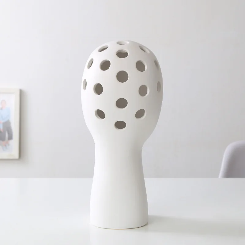 Nordic Design Ceramic Vase Creative Fashion White Vase Wedding Home Decor Modern Porcelain Vase Figure Head Shape Vase R1127
Nordic Design Ceramic Vase Creative Fashion White Vase Wedding Home Decor Modern Porcelain Vase Figure Head Shape Vase R1127