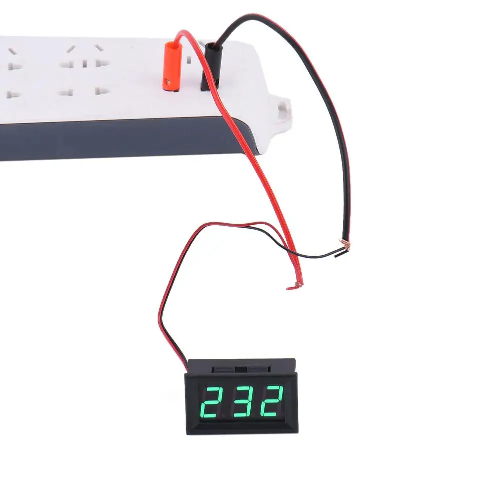 1PC 3 Colors High Quality LED Display Digital Voltmeter AC Voltage Display With 2 Wires For Home Use J3
1PC 3 Colors High Quality LED Display Digital Voltmeter AC Voltage Display With 2 Wires For Home Use J3