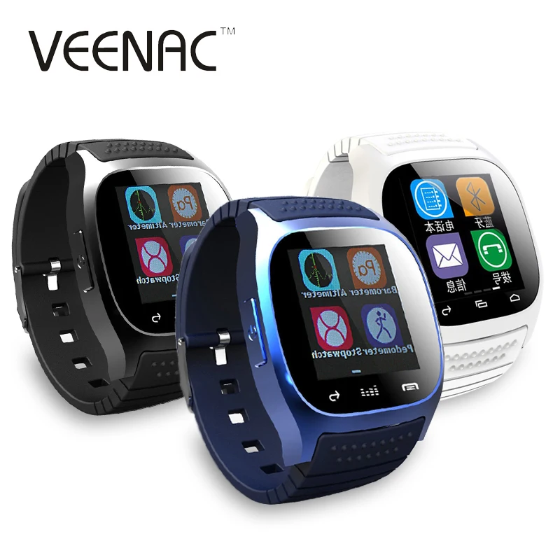 Veenac m26 bluetooth smart watch android часы электронный smartwatch для apple смартфон pk gt08|smartwatch for apple|m26