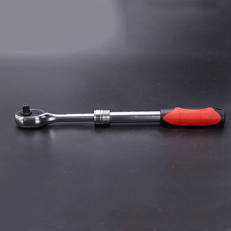 3/8 Inch Two-Way Retractable Fast Ratchet Wrench Long Sleeve Large Flying 72 Tooth Telescopic Handle Afterburner Tool | Инструменты