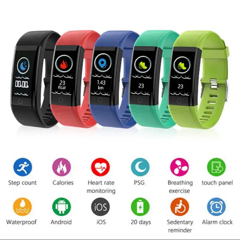 Smart Bracelet Fitness Pedometer Monitor Smart Bracelet And Strap Outdoor Fitness Equipment
Smart Bracelet Fitness Pedometer Monitor Smart Bracelet And Strap Outdoor Fitness Equipment