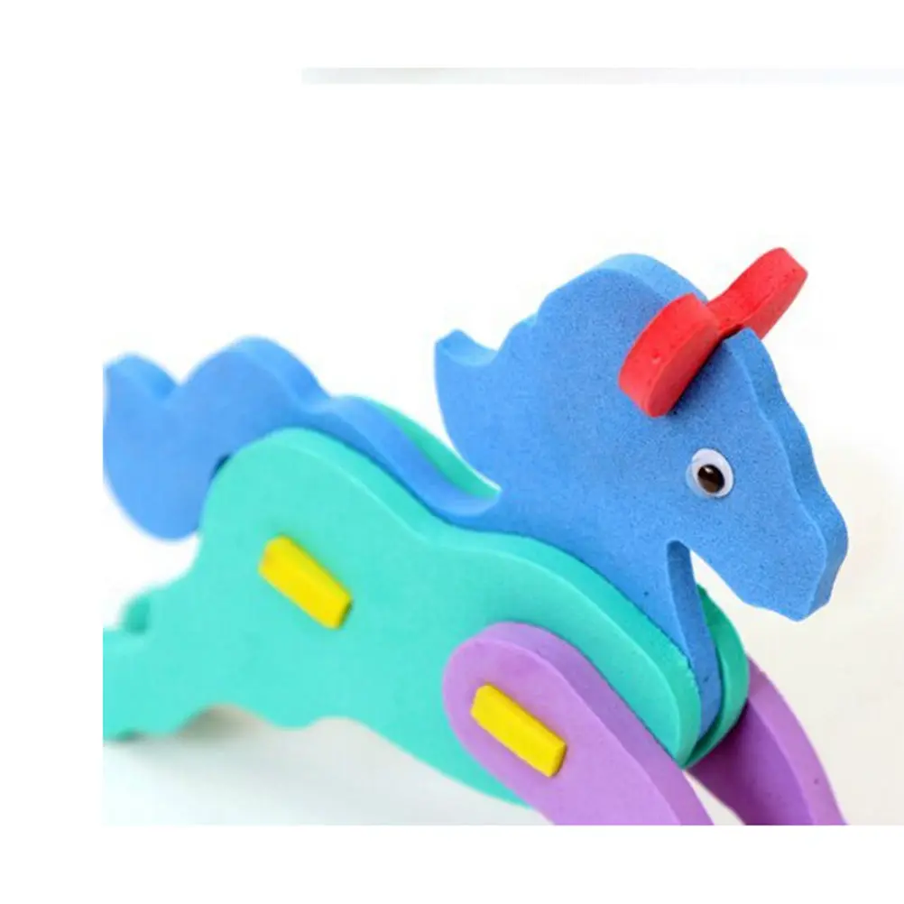 2Pcs/lotCreative 3D EVA Foam Animal PuzzleHandmade Intelligence Development Jigsaw Toys for Children Random style color
2Pcs/lotCreative 3D EVA Foam Animal PuzzleHandmade Intelligence Development Jigsaw Toys for Children Random style color