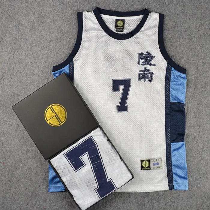 Slam Dunk Ryonan High School No.7 Sendoh Akira жилет для косплея баскетбольная майка|Костюмы аниме| |