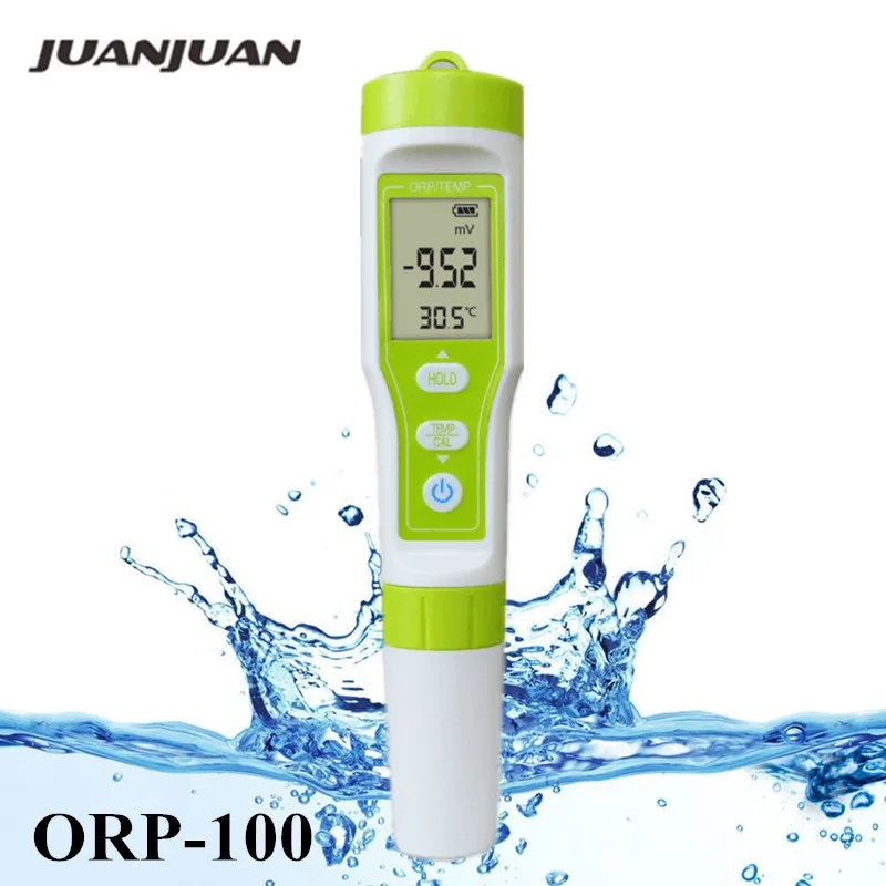 ORP-100 Redox ORP, измеритель качества воды, ЖК-цифровой детектор, анализатор типа ручки, тестер со скидкой 40%
ORP-100 Redox ORP, измеритель качества воды, ЖК-цифровой детектор, анализатор типа ручки, тестер со скидкой 40%