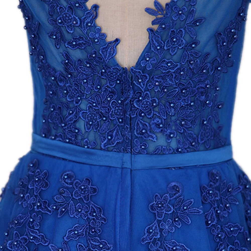 ANTI lace Beaded Embroidery Sexy Tulle Perspective Light Luxury A-shape Slim Simple Royal Blue Noble V-neck Halter Evening Gown
ANTI lace Beaded Embroidery Sexy Tulle Perspective Light Luxury A-shape Slim Simple Royal Blue Noble V-neck Halter Evening Gown